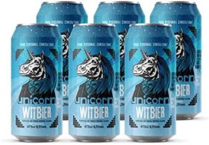 CERVEJA UNICORN WITBIER CAIXA C/ 6 LATAS