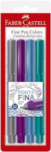 Caneta Ponta Fina, Faber-Castell, Fine Pen, FPB/ES3ZF,