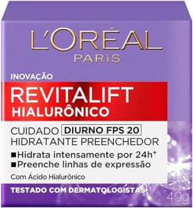 Creme Revitalift Hialurônico Diurno Fps 20, L'Oréal