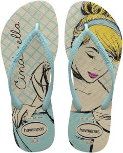 Chinelo Slim Princesas, Havaianas, Feminino