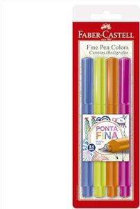 Caneta Ponta Fina, Faber-Castell, Fine Pen, FPB/ES2ZF,