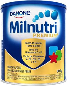 Composto Lácteo Milnutri Premium Danone Nutricia 800g